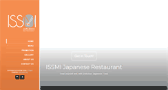 Desktop Screenshot of issmi-sushi.com