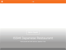 Tablet Screenshot of issmi-sushi.com